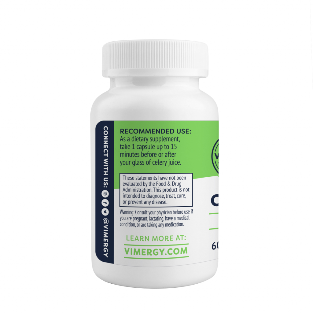 Vimergy Celeryforce® 60 Capsules Flower of Life