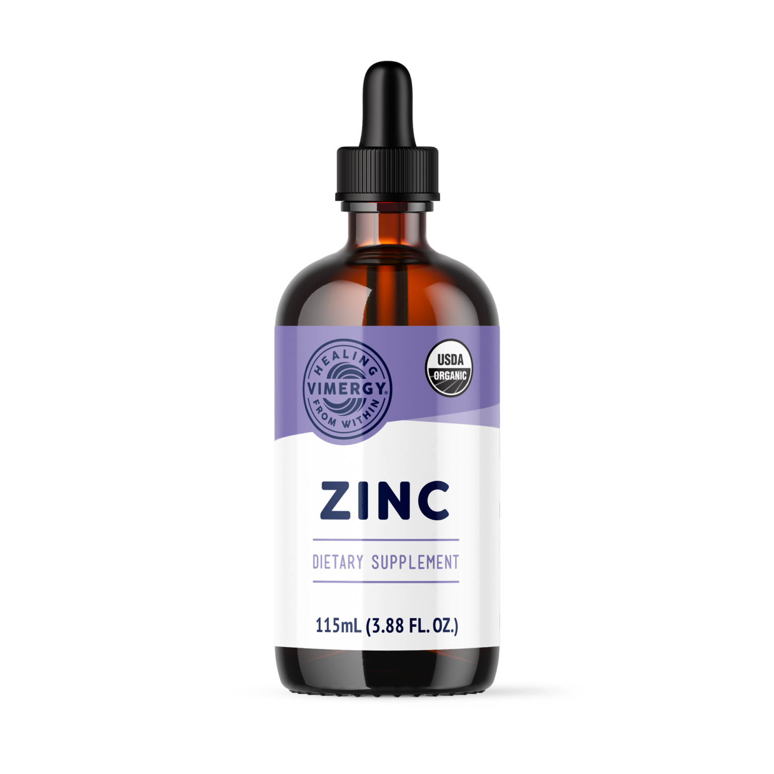 Vimergy Organic Liquid Zinc Flower of Life