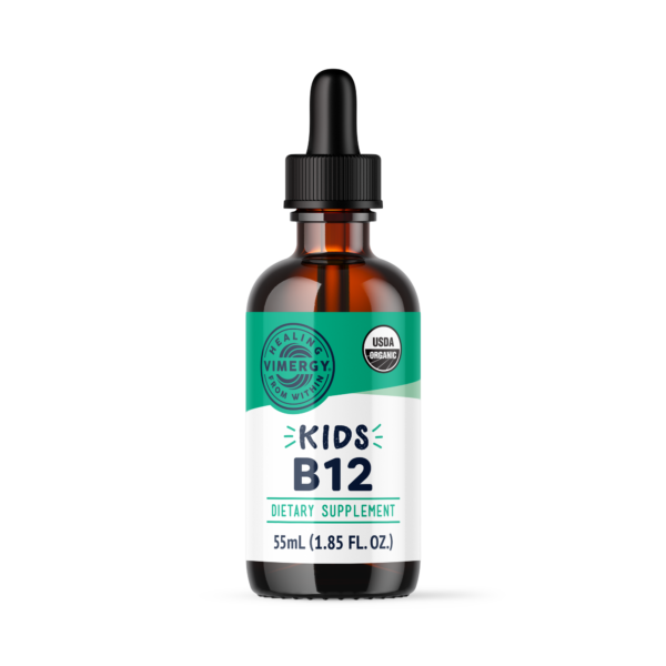 Vimergy Kids Organic Liquid B12 60ml Flower of Life
