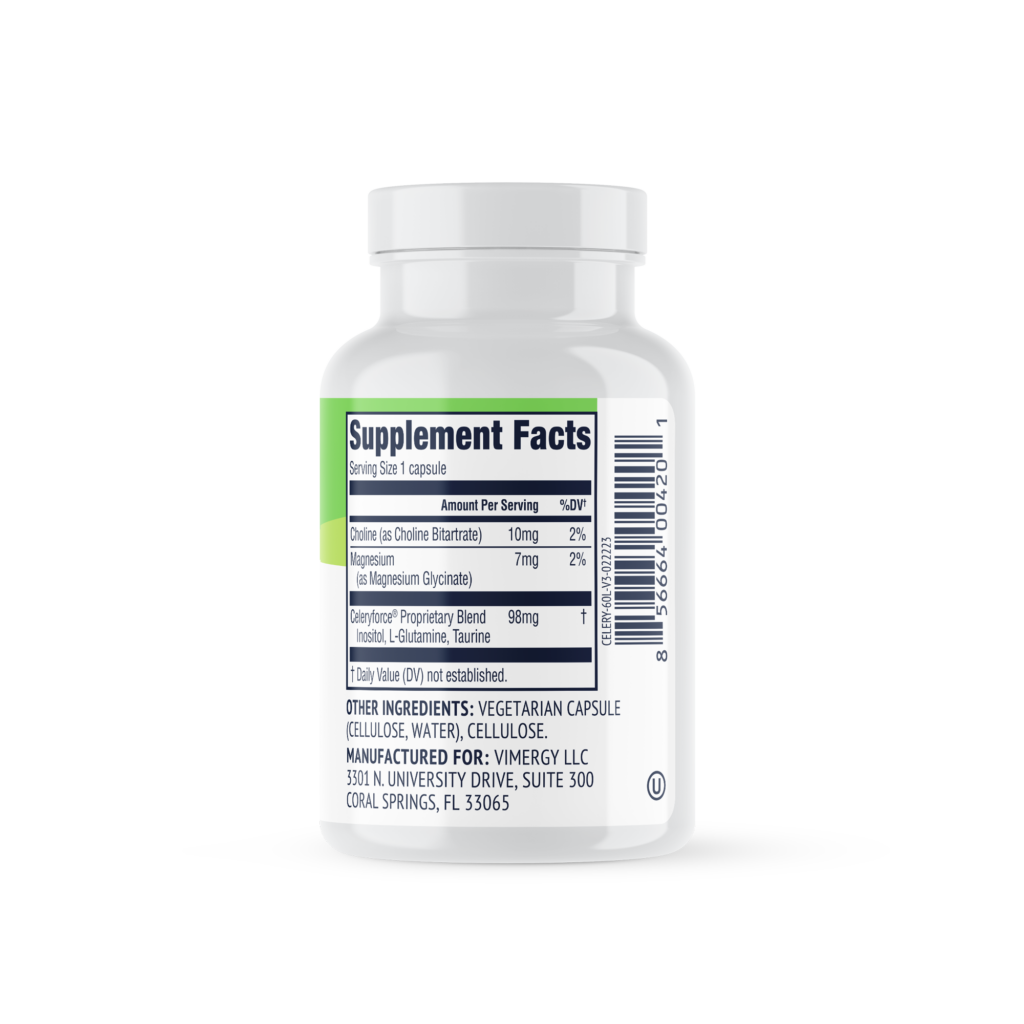 Vimergy Celeryforce® 60 Capsules Flower of Life