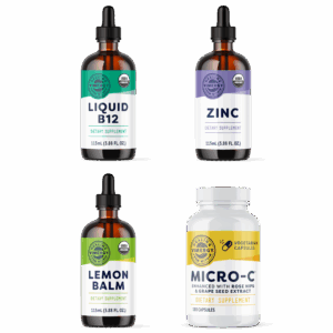 Medical Medium Baseline Four. B12, Zinc, Lemon Balm, Micro-C